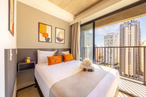Easy Star - Studio com vista panorâmica da Bela Vista - JL01I
